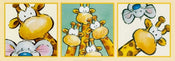 Jean Paul Courtsey - Funny Friends IV Kunstdruck 95x33cm | Yourdecoration.de