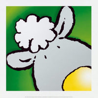 Jean Paul Courtsey - Sheep Kunstdruck 30x30cm | Yourdecoration.de