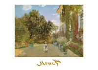 Claude Monet - La casa della artista Kunstdruck 70x50cm | Yourdecoration.de