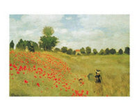 Claude Monet - Papaveri Kunstdruck 70x50cm | Yourdecoration.de