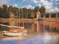Claude Monet - Il ponte di Argenteuil Kunstdruck 80x60cm | Yourdecoration.de