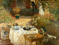 Claude Monet - Le DÃ©jeuner Kunstdruck 90x70cm | Yourdecoration.de