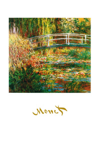 Claude Monet - The Waterlily Pond Kunstdruck 50x70cm | Yourdecoration.de
