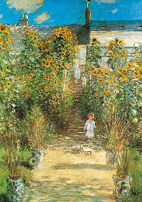 Claude Monet - Il giardino di Monet Kunstdruck 70x100cm | Yourdecoration.de