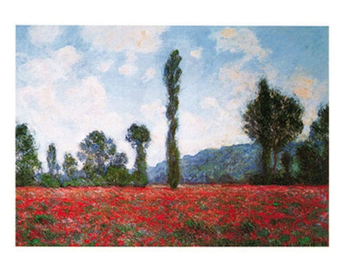 Claude Monet - Campo di papaveri Kunstdruck 50x40cm | Yourdecoration.de