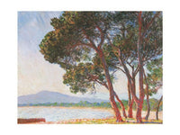 Claude Monet - La plage de Juan-Les-Pins Kunstdruck 80x60cm | Yourdecoration.de