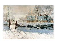 Claude Monet - La pie Kunstdruck 70x50cm | Yourdecoration.de