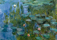 Claude Monet - Seerosen Kunstdruck 29.7x21cm | Yourdecoration.de