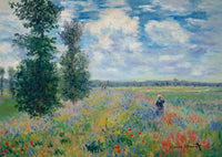 Claude Monet - Les Coquelicots Kunstdruck 29.7x21cm | Yourdecoration.de