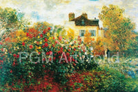 Claude Monet - The Artist's Garden Kunstdruck 100x70cm | Yourdecoration.de