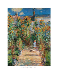 Claude Monet - Le jardin de l'artiste Kunstdruck 50x70cm | Yourdecoration.de