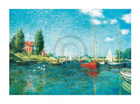 Claude Monet - Red Boats Kunstdruck 80x60cm | Yourdecoration.de