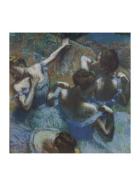 Edgar Degas - Blue Dancers Kunstdruck 60x80cm | Yourdecoration.de
