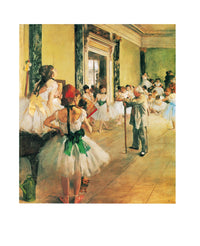Edgar Degas - La classe de danse Kunstdruck 24x30cm | Yourdecoration.de