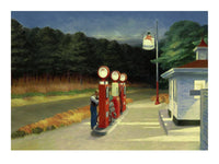 PGM Edward Hopper Gas Kunstdruck 40x30cm | Yourdecoration.de