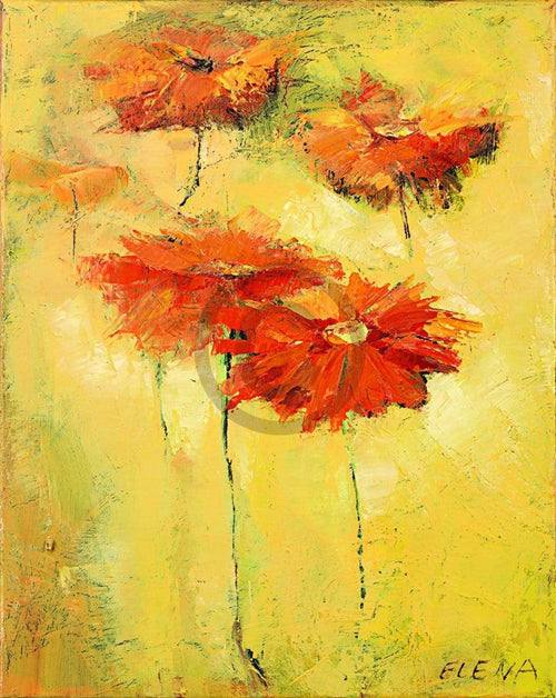 Elena Filatov - Feldblumen II Kunstdruck 40x50cm | Yourdecoration.de