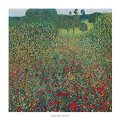 Gustav Klimt - Campo di papaveri Kunstdruck 70x70cm | Yourdecoration.de
