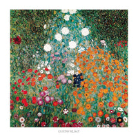 Gustav Klimt - Giardino fiorito Kunstdruck 70x70cm | Yourdecoration.de