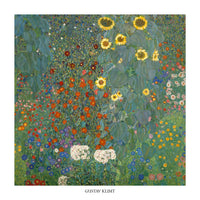 Gustav Klimt - Il giardino di compagna Kunstdruck 70x70cm | Yourdecoration.de