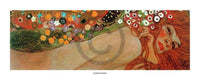 Gustav Klimt - Acqua Mossa Kunstdruck 50x20cm | Yourdecoration.de