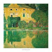 Gustav Klimt - Schlosskammer on Attersee Kunstdruck 70x70cm | Yourdecoration.de