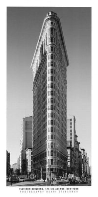Henri Silberman - Flatiron Building Kunstdruck 50x100cm | Yourdecoration.de