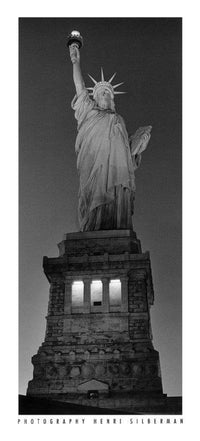Henri Silberman - Statue of Liberty Kunstdruck 22x50cm | Yourdecoration.de