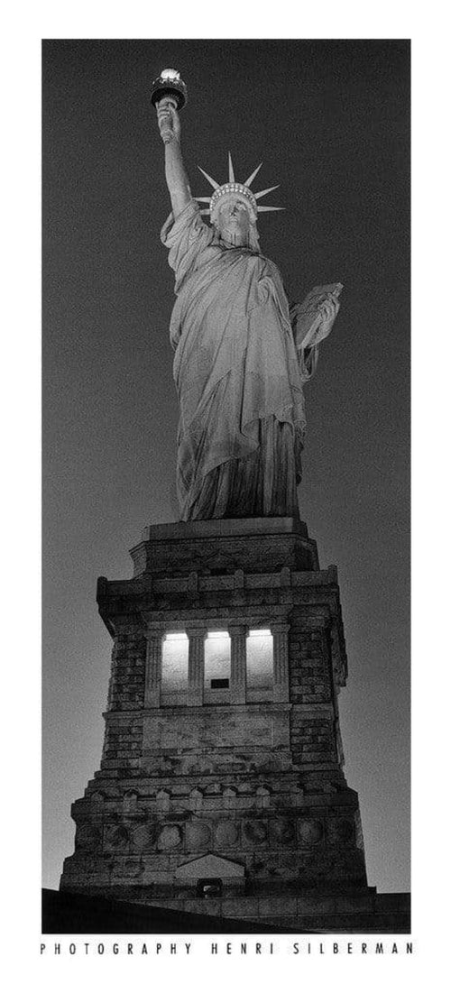Henri Silberman - Statue of Liberty Kunstdruck 22x50cm | Yourdecoration.de