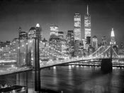 Henri Silberman - Brooklyn Bridge Kunstdruck 80x60cm | Yourdecoration.de