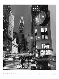Henri Silberman - Chrysler Clock Kunstdruck 60x80cm | Yourdecoration.de