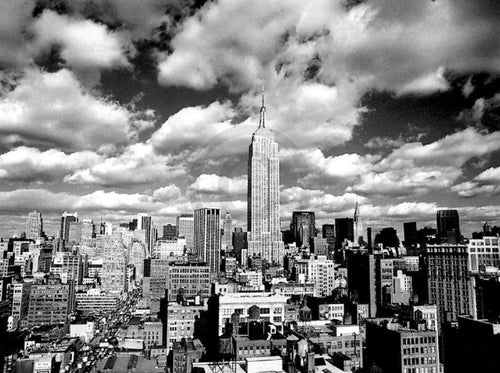 Henri Silberman - Sky over Manhatten Kunstdruck 80x60cm | Yourdecoration.de