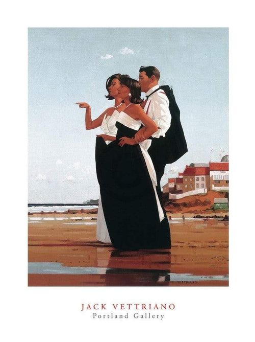 Jack Vettriano - The Missing Man II Kunstdruck 40x50cm | Yourdecoration.de