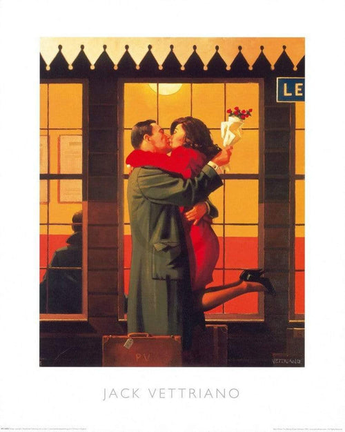 Jack Vettriano - Back Where You Belong Kunstdruck 40x50cm | Yourdecoration.de