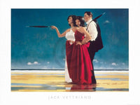 Jack Vettriano - The Missing Man I Kunstdruck 80x60cm | Yourdecoration.de