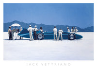 Jack Vettriano - Bluebird at Bonneville Kunstdruck 70x50cm | Yourdecoration.de