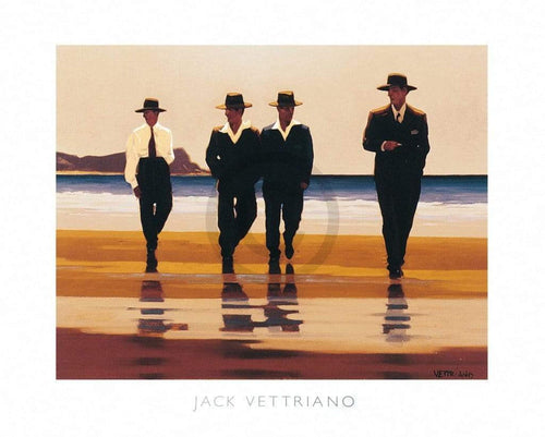 Jack Vettriano - The Billy Boys Kunstdruck 50x40cm | Yourdecoration.de