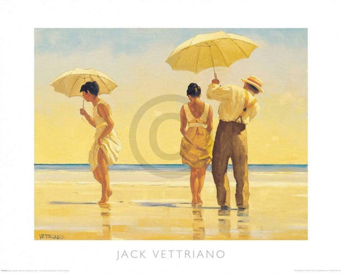 Jack Vettriano - Mad Dogs Kunstdruck 50x40cm | Yourdecoration.de