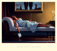 Jack Vettriano - The Letter Kunstdruck 76x68cm | Yourdecoration.de