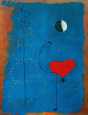 Joan Miro - Ballarina II, 1925 Kunstdruck 70x100cm | Yourdecoration.de