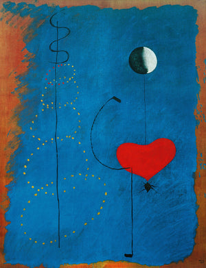 Joan Miro - Ballarina II, 1925 Kunstdruck 70x100cm | Yourdecoration.de