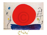 Joan Miro - Senzo titolo, 1967 Kunstdruck 80x60cm | Yourdecoration.de