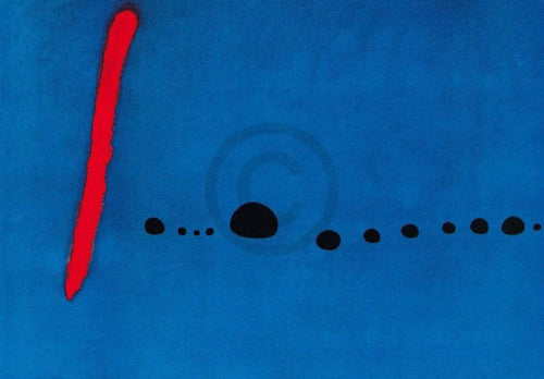 Joan Miro - Bleu II Kunstdruck 100x70cm | Yourdecoration.de