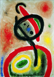 Joan Miro - Femme III Kunstdruck 60x80cm | Yourdecoration.de