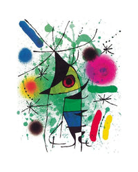 Joan Miro - The singing Fish Kunstdruck 70x100cm | Yourdecoration.de