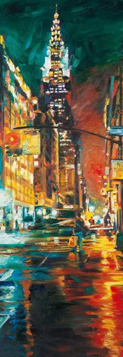 Jürgen Schmiedekampf - ...and the red-light was in my mind Kunstdruck 34x99cm | Yourdecoration.de