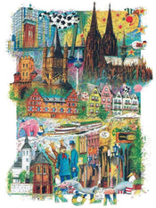 Klaus D. Schiemann - Köln Kunstdruck 60x80cm | Yourdecoration.de