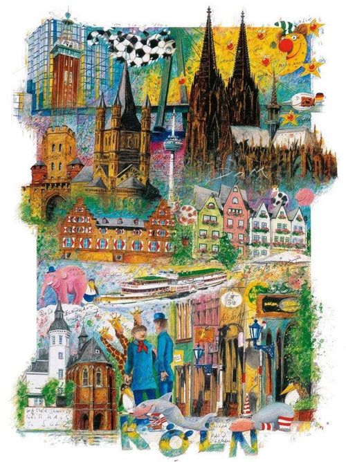 Klaus D. Schiemann - KÃ¶ln Kunstdruck 30x40cm | Yourdecoration.de