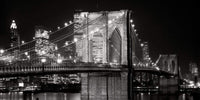 Jet Love - Brooklyn Bridge at Night, 1982 Kunstdruck 91x45cm | Yourdecoration.de