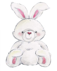 Makiko - Rabbit Kunstdruck 24x30cm | Yourdecoration.de