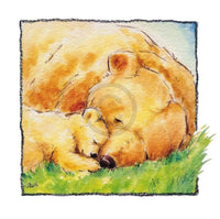 Makiko - Mother Bear's Love II Kunstdruck 30x30cm | Yourdecoration.de